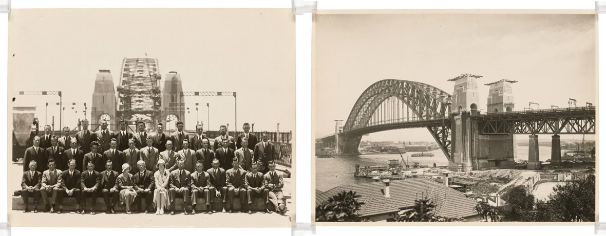Sydney Harbour Bridge Construction