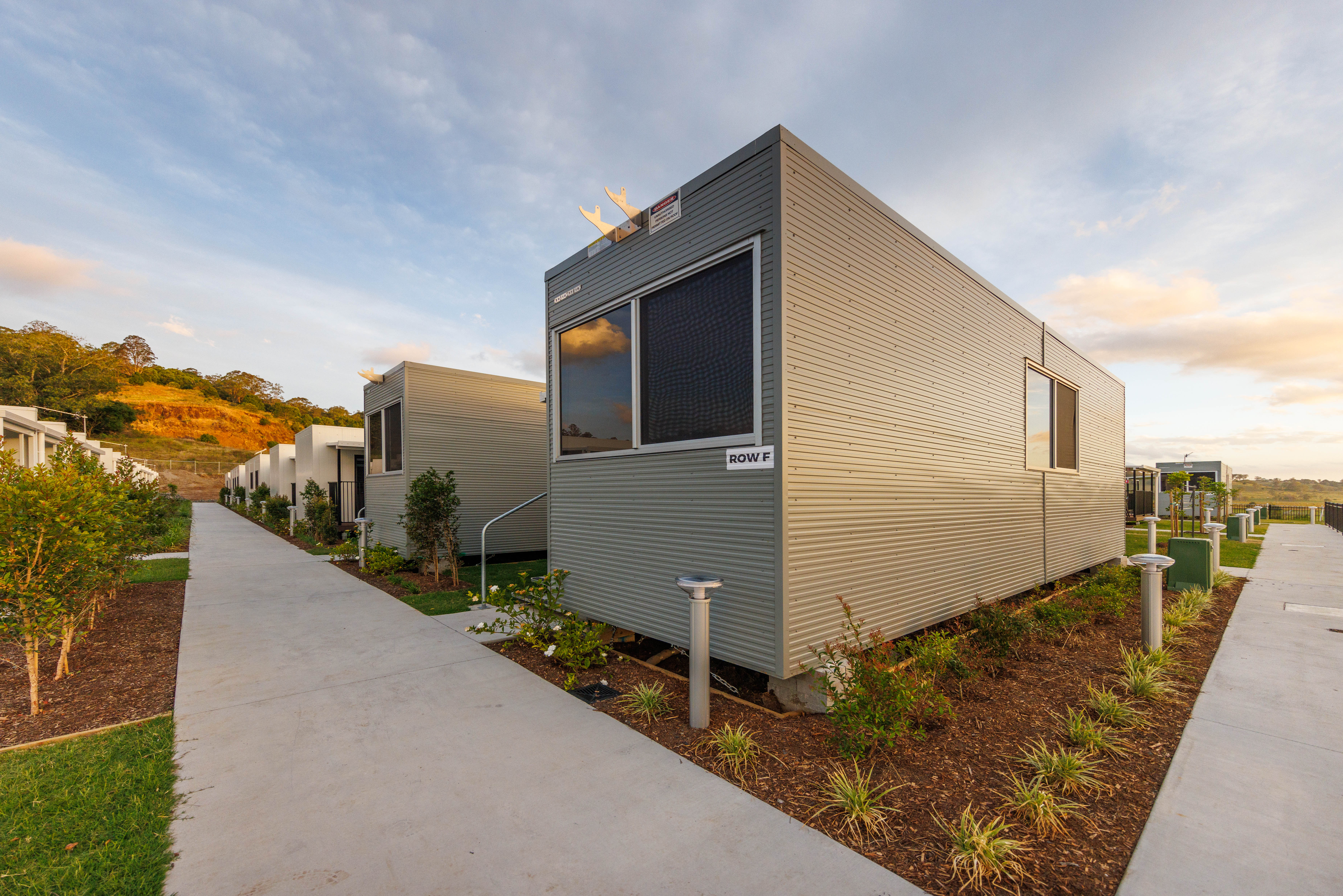 CSI temporary housing pod - Lismore