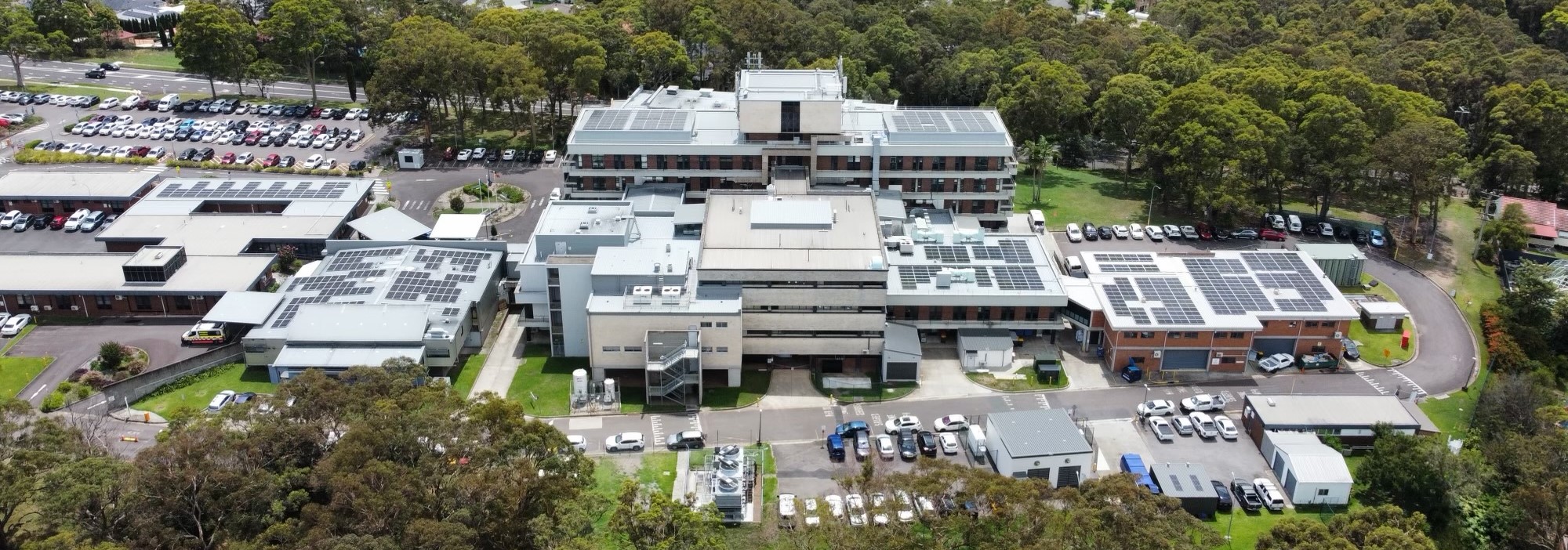 HNE LHD Sustainability Program - Armidale hospital rooftop solar