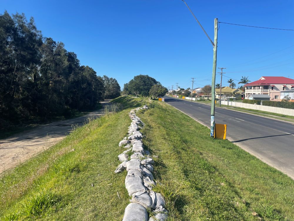North Coast Flood Leeve repair image 2